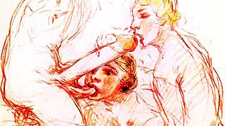 Vintage Erotic Art Teases Hidden Antique Passions