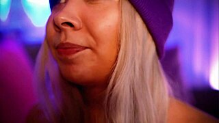 hey, this adorable colombian blonde's sloppy blowjob on that cock is insane