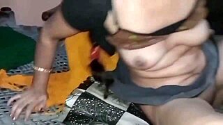 janvibhabhi's fat ass jiggles hard during rough indian pounding screams