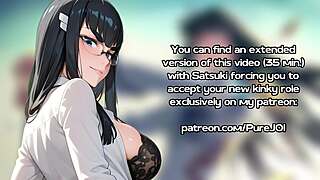 Satsuki Teaches Student Jerk Off Instructions With Big Tits And Ass Fetish