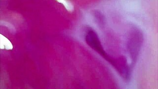 real pussy orgasm contractions cam inside sperm in juice microscope