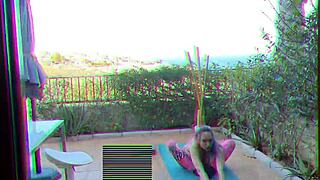 neighbor catches him filming ass leads to blowjob doggystyle cumshot