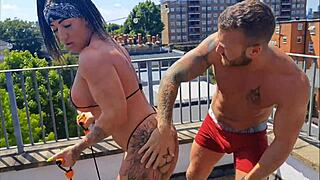 MY MUSCULAR BUDDY RAMS MY ASS DEEP POST-WORKOUT!