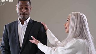 veronica leal fills all holes in wild interracial threesome. gp3143