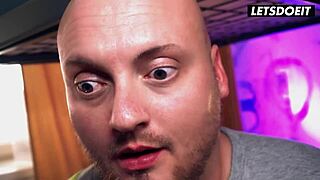 hey perv roommate, taste stella's flexing pussy then fuck her gamer style!