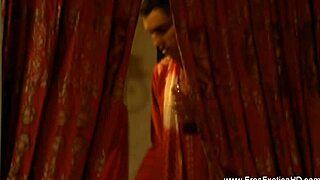 exotic interracial cowgirl hints at oriental secrets