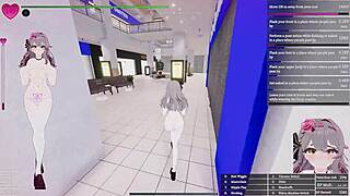 Manaka SFM Cosplay Flashes Toys In Wild Public 3D Sex Tour!