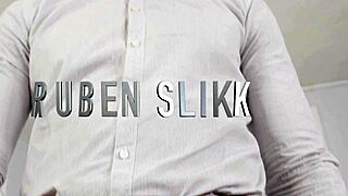 ruben slikk rims val steele's oiled ass after foot worship