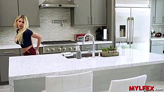 mylfex daddy shares classy new milf wife with stepson in taboo cuckold play