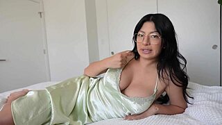 fucking cami strella's huge natural tits and latina pussy bent over at parents' wedding was insane