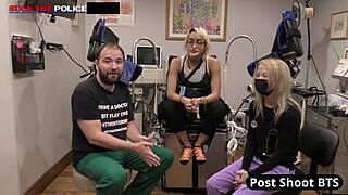 Channy Crossfire's Little Baggie Turns Into Choking Deepthroat Gag Fest!