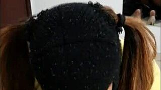 Boss Fills Teen Latina Prostitute Ass with Monster Cock Creampie