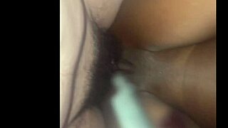 pov of slim thick ebony wife riding white cock cowgirl with her small waist gripping tight