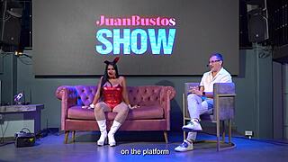 what if lalucero swallowed dick on christmas under dominatrix orders in juan bustos show