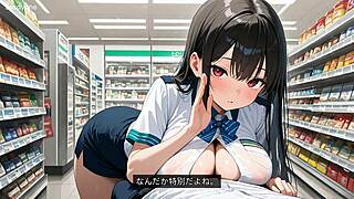 that late night convenience store big tits clerk gives secret paizuri asmr jerk off instructions