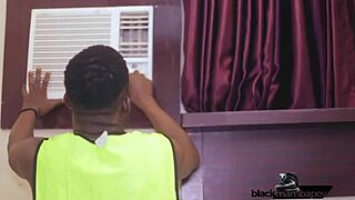 Boss's Chubby Latina Wife Catches Me, Sucks Cock, Then Swallows My Cum In Bedroom