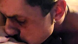 driftwood laps barefoot kontessa's wet shaved pussy down south