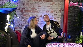 german bbw curvy model gets fucked hard during backstage fotoshooting