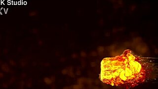 eva barbie gags on leo casanova's monster cock anal