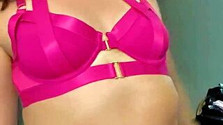 KINKY LATINA SLUT FLASHES TIGHT PUSSY IN LINGERIE DANCE