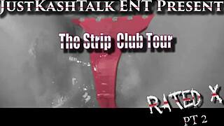 Ready to watch monster cocks rip clothes off ebony teens at JKT strip club interracial party?