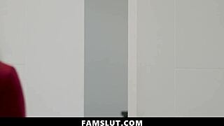 Stepsis catches stepmom sucking my cock begs to join famslut