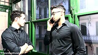 Real estate agent i took three cocks at work with double penetration destroying ass