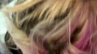 Why Does Streetwalker Swallow Cum After Facial On Her Knees?