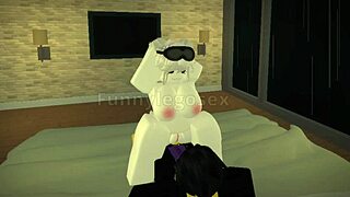 Hot wife rides husbands cock cowgirl style tits bouncing wild