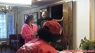 Tattooed Punk Babes Go Wild in Bizarre Backstage Fun