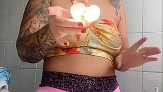 check my swollen big pussy flashing live for you?
