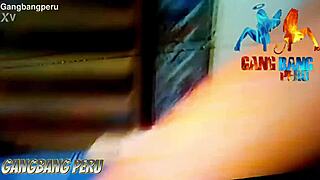 peruvian nympho slut begs for rough creampie in wild casting orgy