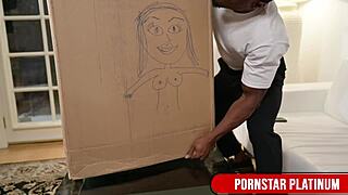 blonde leya falcon rides jamie knoxx's massive dick like pro!!