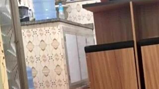 belinha hotwife flashes double dose seducing delivery guy then uber moto takes two mouth cumshots