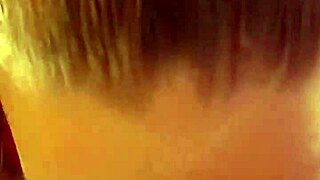 young wife bitch gags on cock in homemade sloppy deepthroat