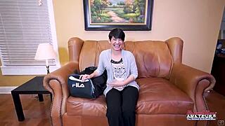 petite brunette jae scott's needy pussy pounded deep and jizzed hard!