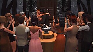 Shemale pounds stepdaughter's fiancé before wedding