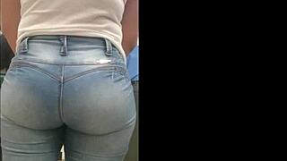 Y's BUBBLE ASS Caught SPYCAM Voyeur