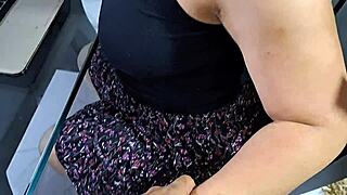Indian latina milf madrastra sucks my cock relieves work stress hardcore boobs
