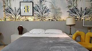 Neighbor surprises with extreme motel sex, ass licking to mouth and monster cock domination