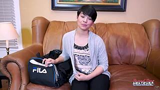 petite brunette jae scott's needy pussy pounded deep and jizzed hard!