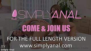 simplyanal czech lesbians inflate gaping asses with anal toys dildos rimjob sex vibrators