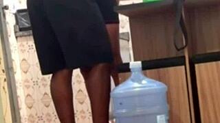 belinha hotwife flashes double dose seducing delivery guy then uber moto takes two mouth cumshots