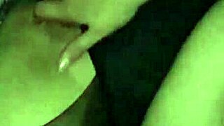 whoa huge cumshot blasts swiss milf's bra tits during rimjob