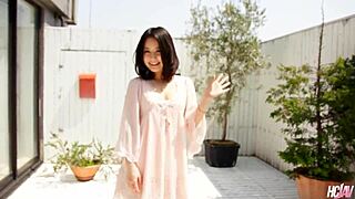 Ever wonder how ayumi iwasa's hairy japanese pussy gets creampied so deep?