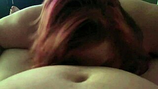 me slurping cock deep like a redhead milf slut
