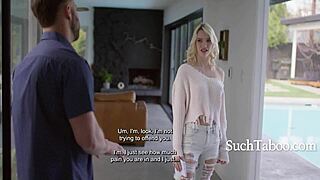 Blonde Pregnant Wife Begs For Shaved Pussy Cum To Get Knocked Up