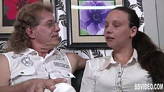 i cant believe this german whore milf takes two big cocks in hardcore group fucking