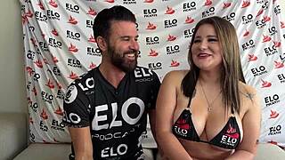 Ingrid Arias' Curvy Big Ass Gets Spanked in Chile Casting Interview