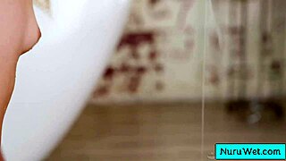 Petite Busty Blonde Coco Lovelock Gives Oliver Davis Wet Nuru Massage